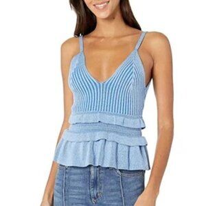 Bcbgeneration Blue Knit Top